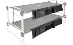 Disc-O-Bed Organizer Schwarz Seitentasche Für SINGEL L Und Sol-O-Cot Feldbett