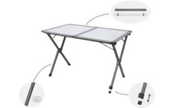 Bel Sol Leonie Campingtisch 111 X 70 Cm -Campingmöbel Geschäft 313724 2538719