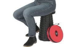 Wedo Sittogo Teleskophocker Schwarz -Campingmöbel Geschäft 333926 2206197