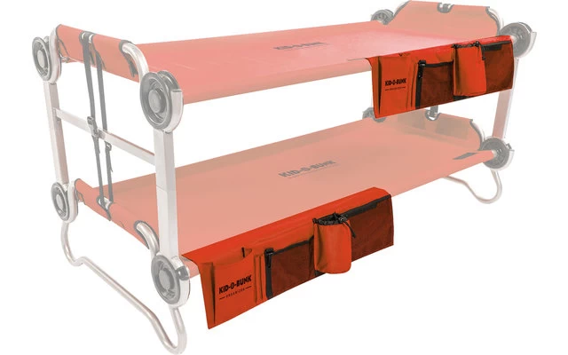 Disc-O-Bed Seitentasche / Organizer Für Kid-O-Bed Einzelbett Grün 6 Disc-O-Bed Seitentasche / Organizer Für Kid-O-Bed Einzelbett Grün – Bild 4