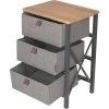 Bo-Camp Urban Outdoor Hamlets Campingschrank Mit 3 Schubladen