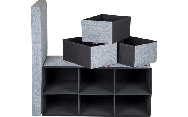 Bo-Camp Urban Outdoor Barnet Ottomane 6 Fächer 5 Bo-Camp Urban Outdoor Barnet Ottomane 6 Fächer – Bild 3