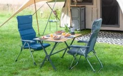 Bo-Camp Olefin Universal Stuhlkissen / Sitzauflage Schwarz -Campingmöbel Geschäft 391889 2854589 2