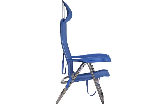 Crespo AL-205 Beach Chair Strandstuhl Compact Grau 4 Crespo AL-205 Beach Chair Strandstuhl Compact Grau – Bild 2