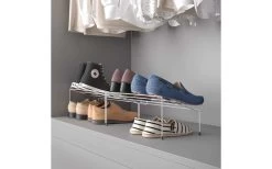 Metaltex Cipok-2 Schrankeinsatz Für Schuhe 2er Set Weiß