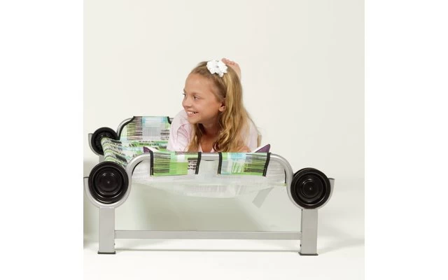 Disc-O-Bed Kid-O-Bed Mit Geradem Rahmen, Ohne Seitentasche, Grün 9 Disc-O-Bed Kid-O-Bed Mit Geradem Rahmen, Ohne Seitentasche, Grün – Bild 7