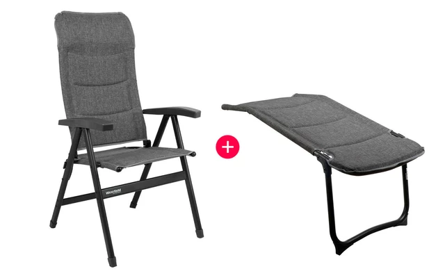 Westfield Set Traveller Vintage Klappstuhl & Beinauflage 3 Westfield Set Traveller Vintage Klappstuhl & Beinauflage